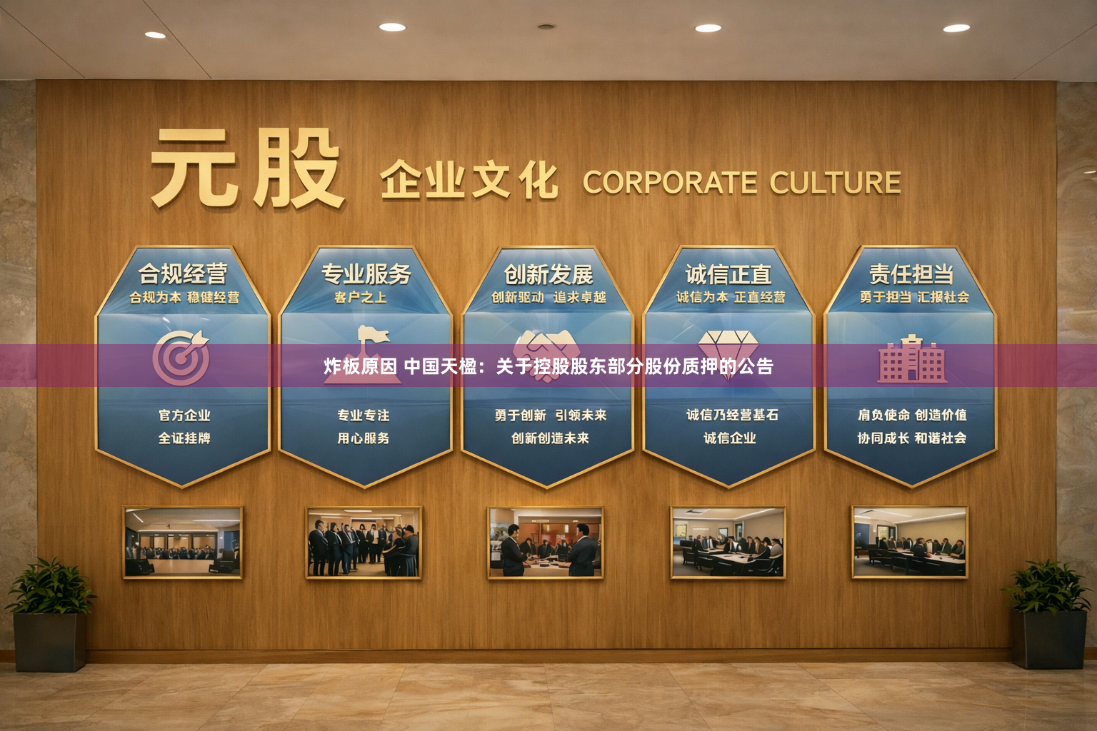 炸板原因 中国天楹：关于控股股东部分股份质押的公告